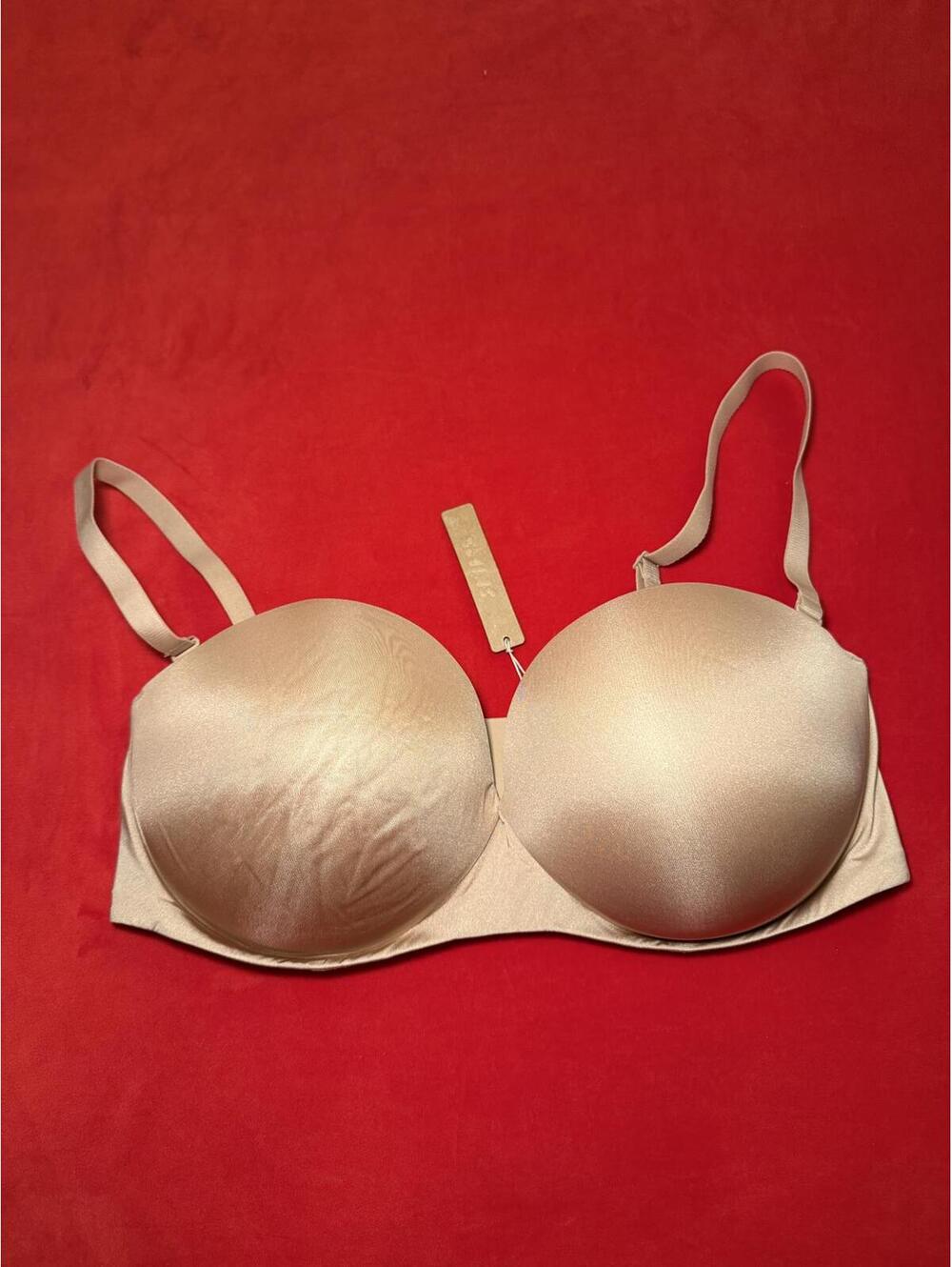Skims Ultimate Push Up Strapless Bra Color Clay Size 38DD